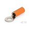 Te Connectivity Ring Terminal, #10 Stud Size, 10 AWG, Bare Insulated, Orange 323750 - alternate 1